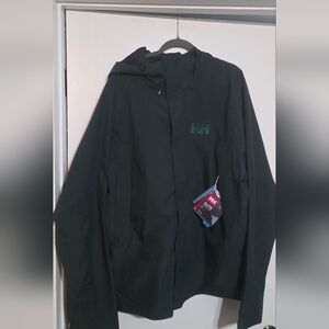 Helly Hansen Banff Water Repellant Shell Jacket Darkest Spruce Men SZ 2XL NWT